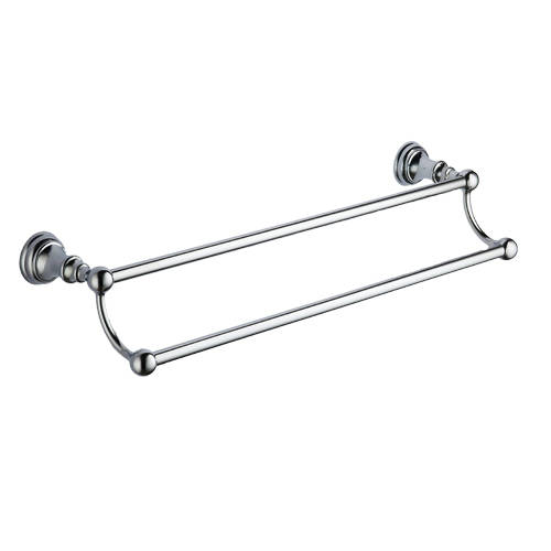 Additional image for Double Towel Rail (Chrome).