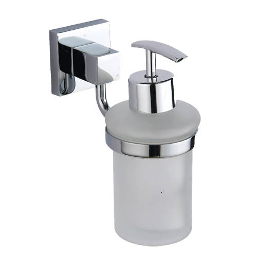 Additional image for Soap Dispenser & Holder (Chrome).