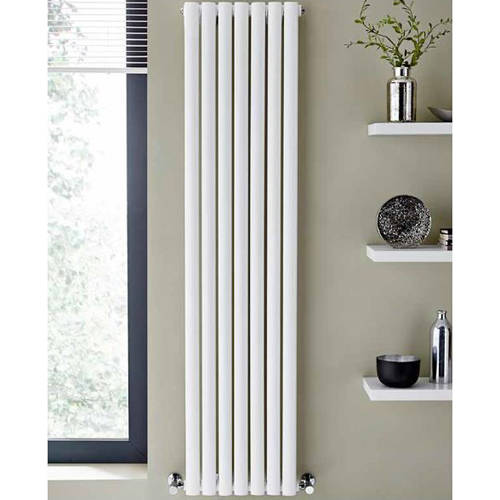 Additional image for Aspen Radiator 420W x 1800H mm (Single, White).