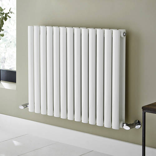Additional image for Aspen Radiator 360W x 600H mm (Double, White).