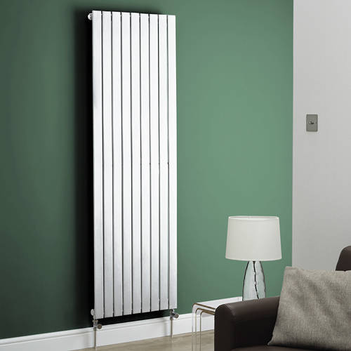 Additional image for Boston Vertical Radiator 410W x 1200H mm (White).