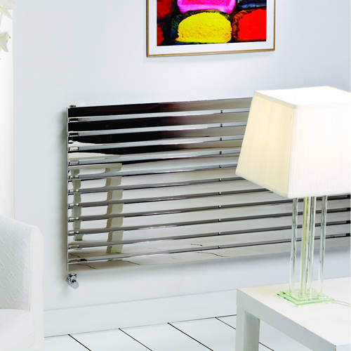 Additional image for Florida Vertical Radiator 290W x 1800H mm (Stainless Steel).