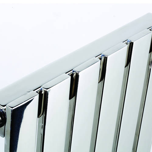 Additional image for Florida Vertical Radiator 490W x 600H mm (Stainless Steel).