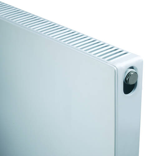 Additional image for Kompact Horizontal Radiator 600x500mm (DC, White).