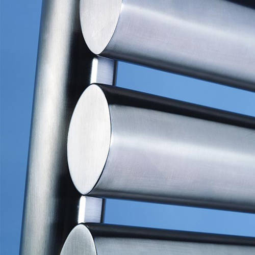 Additional image for Ohio Heated Towel Rail 500W x 1200H mm (Stainless Steel).