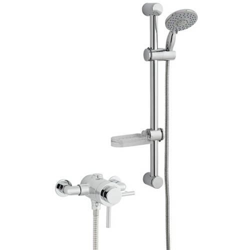 Additional image for Exposed Shower Valve With Slide Rail Kit (Option 4).