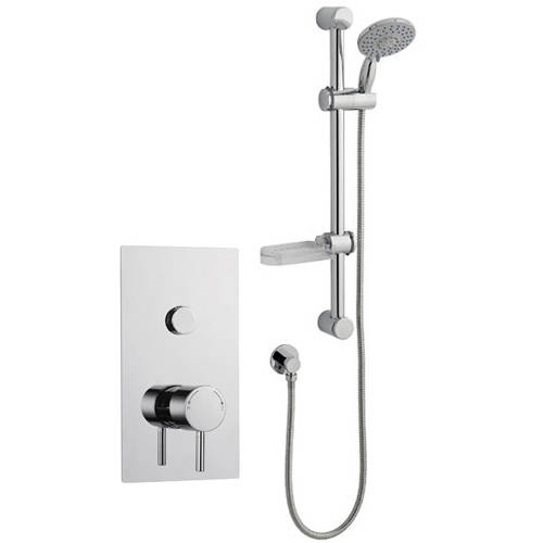 Additional image for Push Shower Valve With Slide Rail Kit (Option 8).