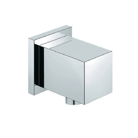 Additional image for Square Outlet Elbow (Chrome).