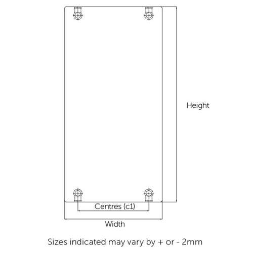 Additional image for Premium Kompact Vertical Radiator 500x1800mm (SC, White).