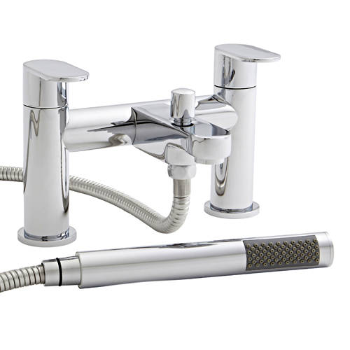 Additional image for Bath Shower Mixer Tap With Kit (Chrome).