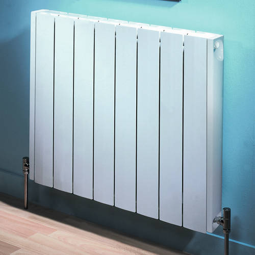 Additional image for Vermont Aluminium Radiator 1040W x 581H mm (White).