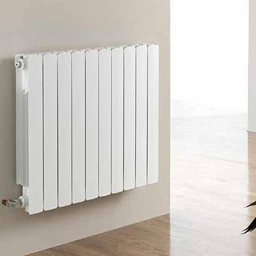 Additional image for Vermont Aluminium Radiator 640W x 681H mm (White).