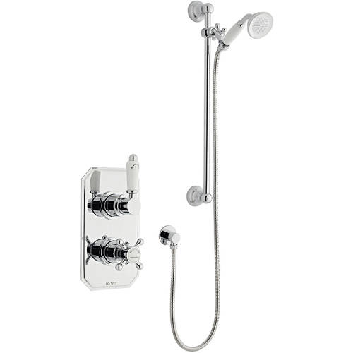 Additional image for Shower Valve With Slide Rail Kit (Option 1).