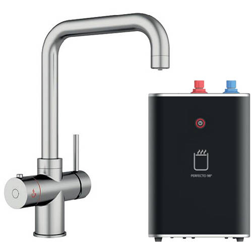 Additional image for Delta Classic 3 In 1 Boiling Water Kitchen Tap (Brushed Nickel, 2.4L).