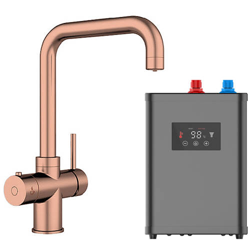 Additional image for Delta Digital 3 In 1 Boiling Water Kitchen Tap (Copper, 2.4L).