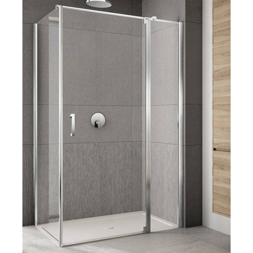 Additional image for Rilassa Shower Enclosure (1100x1000x2000mm, RH).