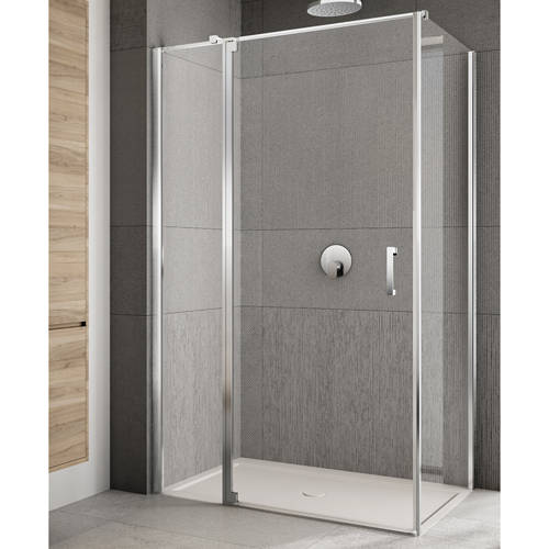 Additional image for Rilassa Shower Enclosure (1400x1000x2000mm, LH).