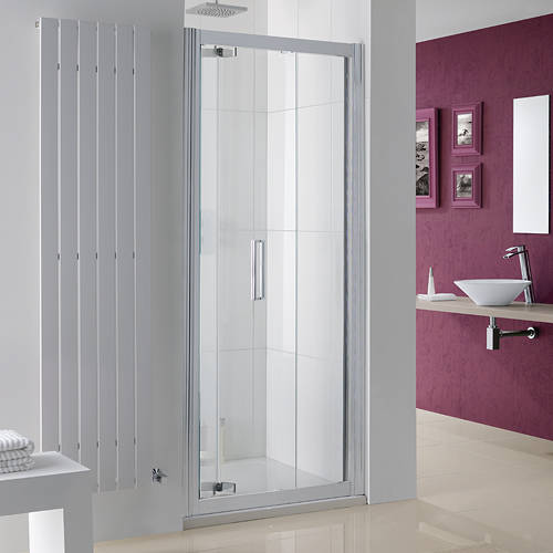 Additional image for Bergen Bi-Fold Shower Door With 8mm Glass (750x2000mm).
