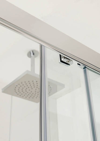 Additional image for Talsi Slider Shower Door With 8mm Glass (1100x2000).