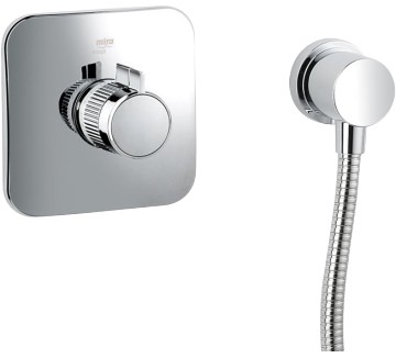 Additional image for Concealed Thermostatic Shower Valve With Slide Rail Kit (Eco).