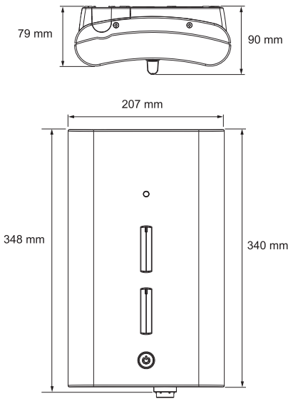 Additional image for Escape Electric Shower (Chrome, 9.0kW).