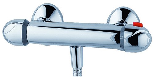 Additional image for Options Stream Bar Shower Valve With Rigid Riser Kit & Head.
