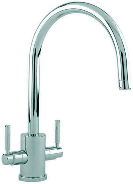 Additional image for Kitchen Mixer Tap With C Spout (Pewter).