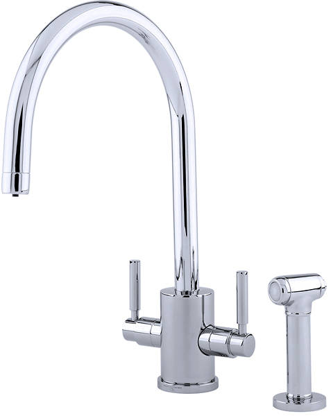 Additional image for Kitchen Tap With Rinser & C Spout (Chrome).