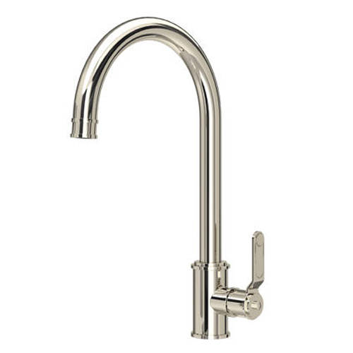 Additional image for Kitchen Tap With Lever Handle (Nickel).