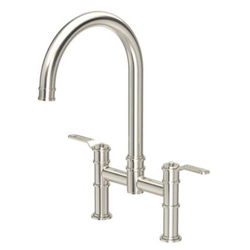 Additional image for Kitchen Tap With Lever Handles (Pewter).