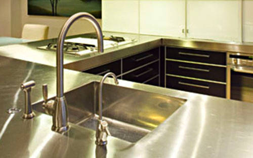 Additional image for Kitchen Tap With Lever Handle & Rinser (Pewter).