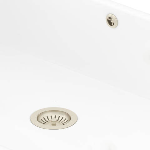 Additional image for Single Bowl Sink Waste and Overflow Kit (Pewter).