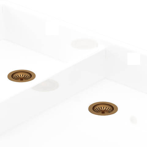 Additional image for Double Bowl Sink Waste (English Bronze, No Overflow).