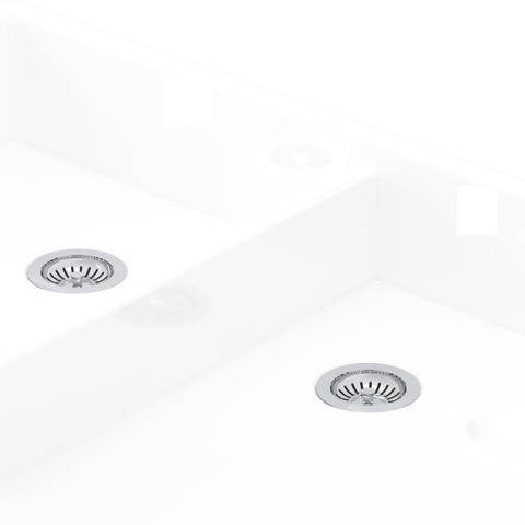 Additional image for Double Bowl Sink Waste (Chrome, No Overflow).