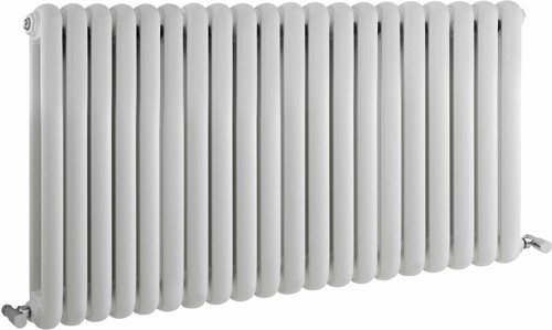 Additional image for Salvia Double Radiator. 5659 BTU (White). 1223x635mm.