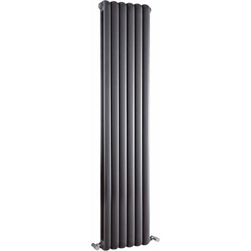 Additional image for Salvia Double Radiator. 3934 BTU (Anthracite). 383x1500mm.