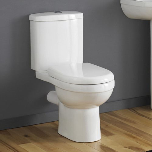 Additional image for Ivo Toilet With Push Flush Cistern & Soft Close Seat.