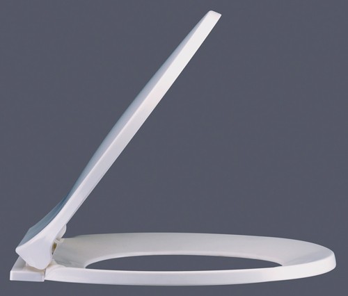 Additional image for Soft Close Toilet Seat (White).