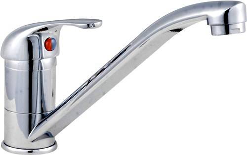Additional image for Vera Kitchen Sink With Tap 1000x500mm (Reversible, 1.5 Bowls).