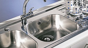 Additional image for Kitchen Sink & Waste. 940x490mm (Right Hand, 2 Tap Hole).
