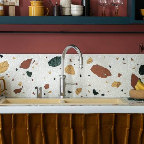 Additional image for Round Boiling Water Kitchen Tap. COMBI (Polished Chrome).