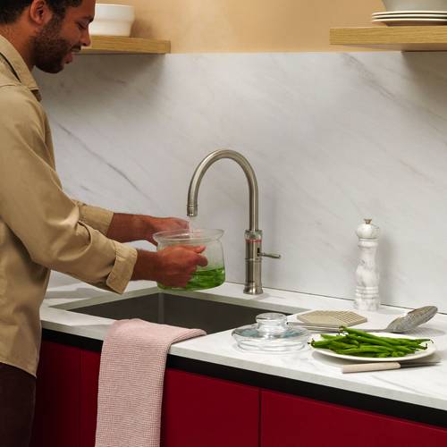 Additional image for Round Boiling Water Kitchen Tap. PRO3 (Stainless Steel).