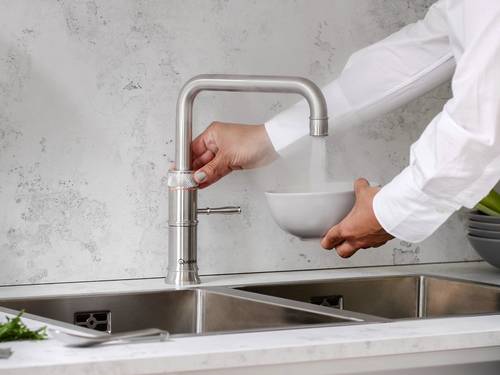 Additional image for Square Boiling Water Kitchen Tap. PRO3 (Stainless Steel).