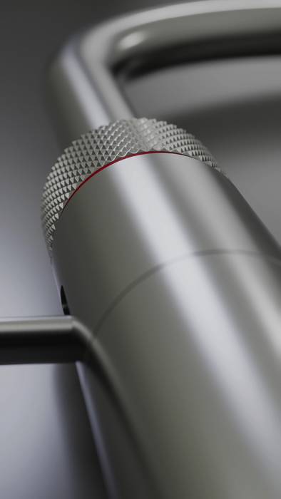 Additional image for Square Boiling Water Kitchen Tap. PRO3 (Stainless Steel).