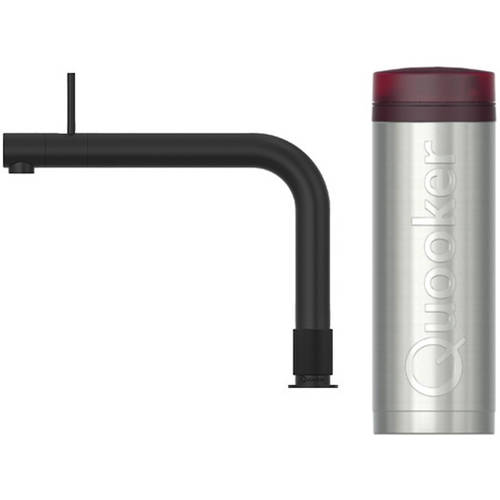 Additional image for Front Boiling Water Kitchen Tap. PRO3 (3-in-1, Black).