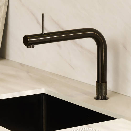 Additional image for Front Boiling Water Kitchen Tap. PRO3 (3-in-1, Black).