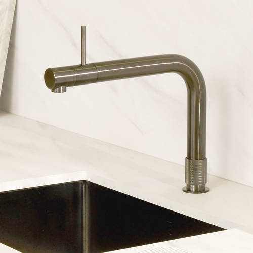 Additional image for Front Boiling Water Kitchen Tap. PRO3 (3-in-1, Gunmetal).