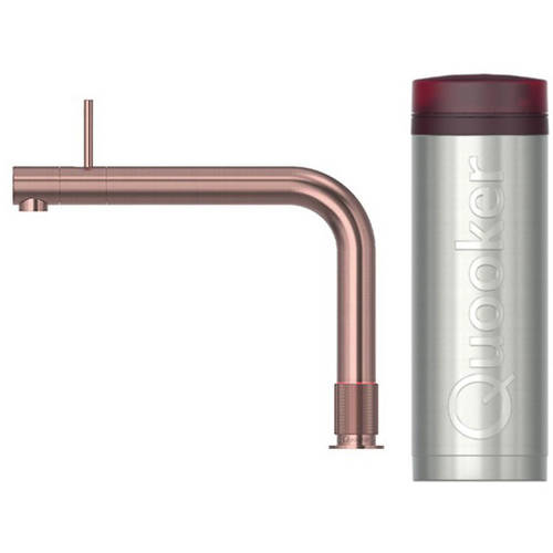 Additional image for Front Boiling Water Kitchen Tap. PRO3 (3-in-1, Rose Copper).
