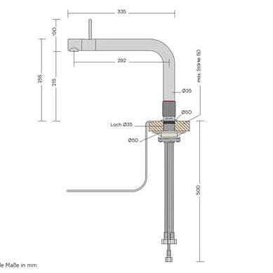 Additional image for Front Boiling Water Kitchen Tap. PRO3 (3-in-1, Rose Copper).