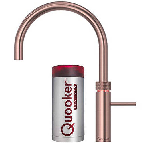Additional image for Round Boiling Water Kitchen Tap. COMBI (Rose Copper).